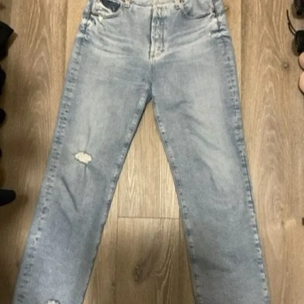 AG Contour 360 Alexis Straight High-Rise Vintage Fit Jeans (Size 29)